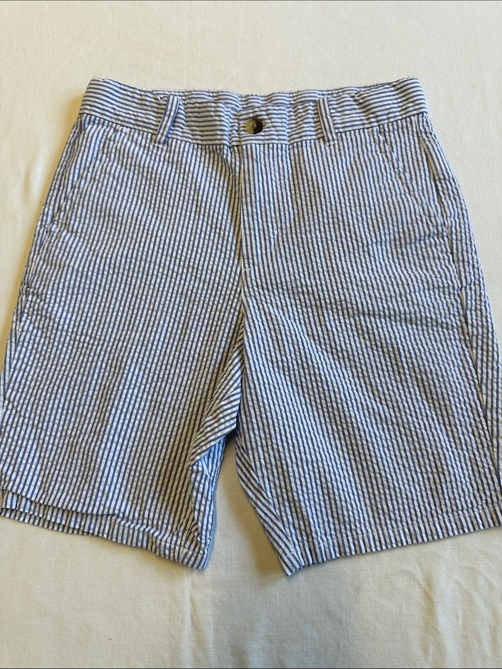 Jan​​ie and Jack Striped Shorts in Blue & White Like New